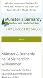 Mobile Screenshot of muenster-bernardy.de